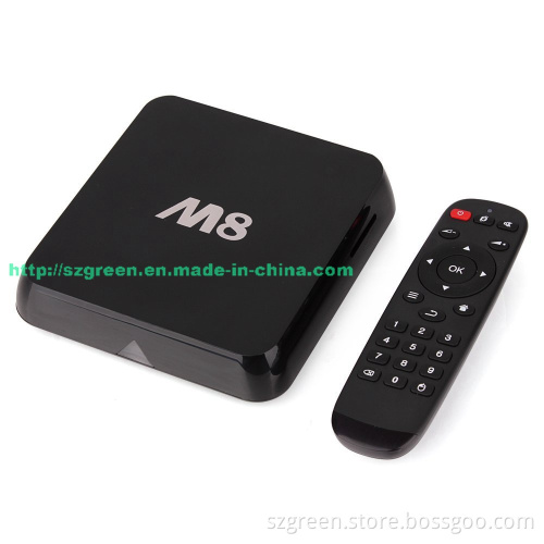 Xbmc Gotham Android Kitkat TV Box Amlogic S802 M8 Quad Core 2.0GHz 2GB 8GB Bluetooth Dual WiFi TV Receiver